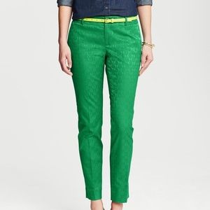 Banana Republic green ankle pants